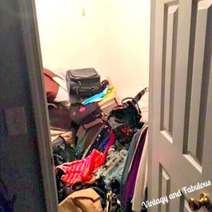 walk in closet disaster